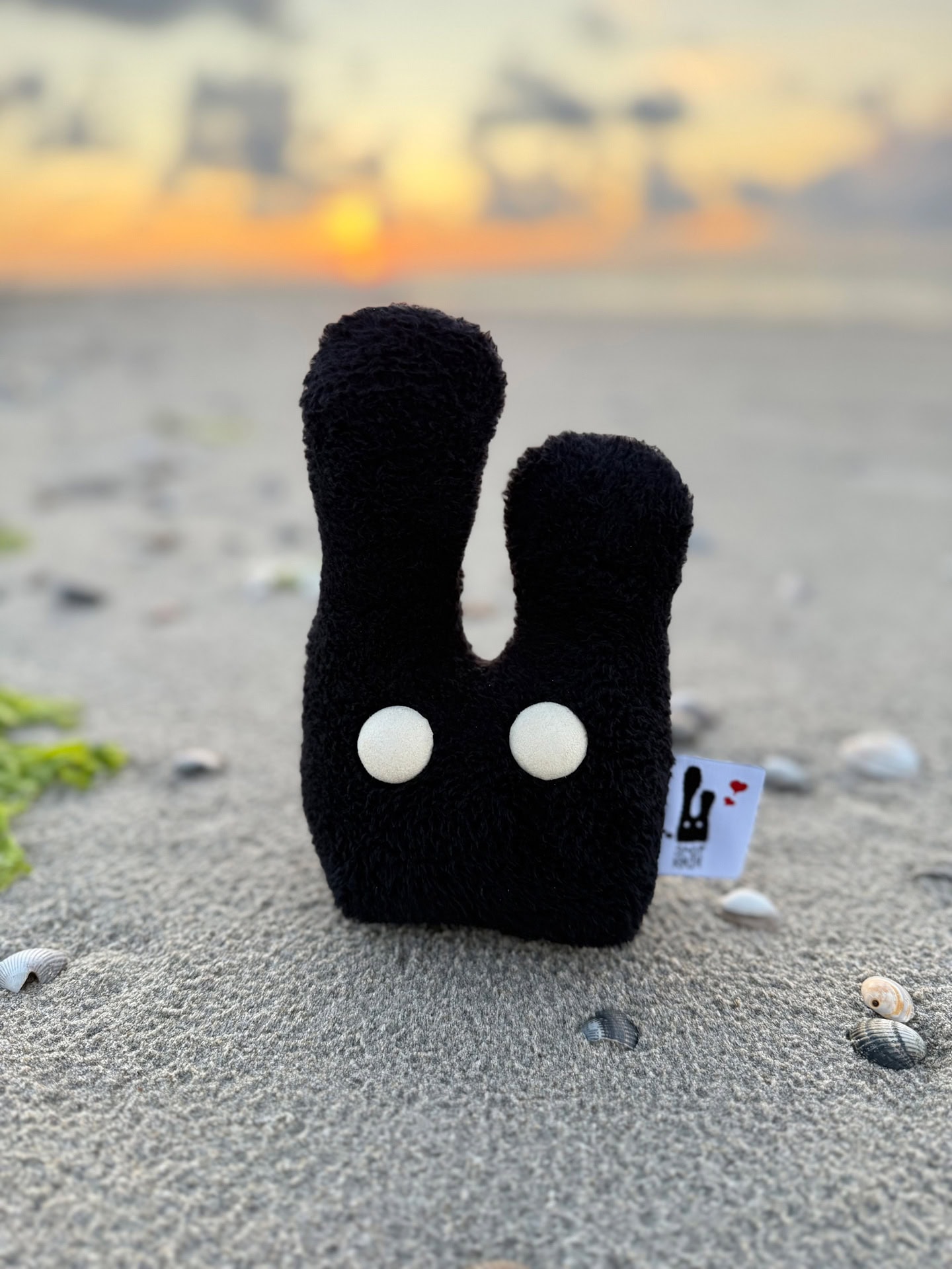 Stout Konijn knuffeltje (15cm) - Afbeelding 2