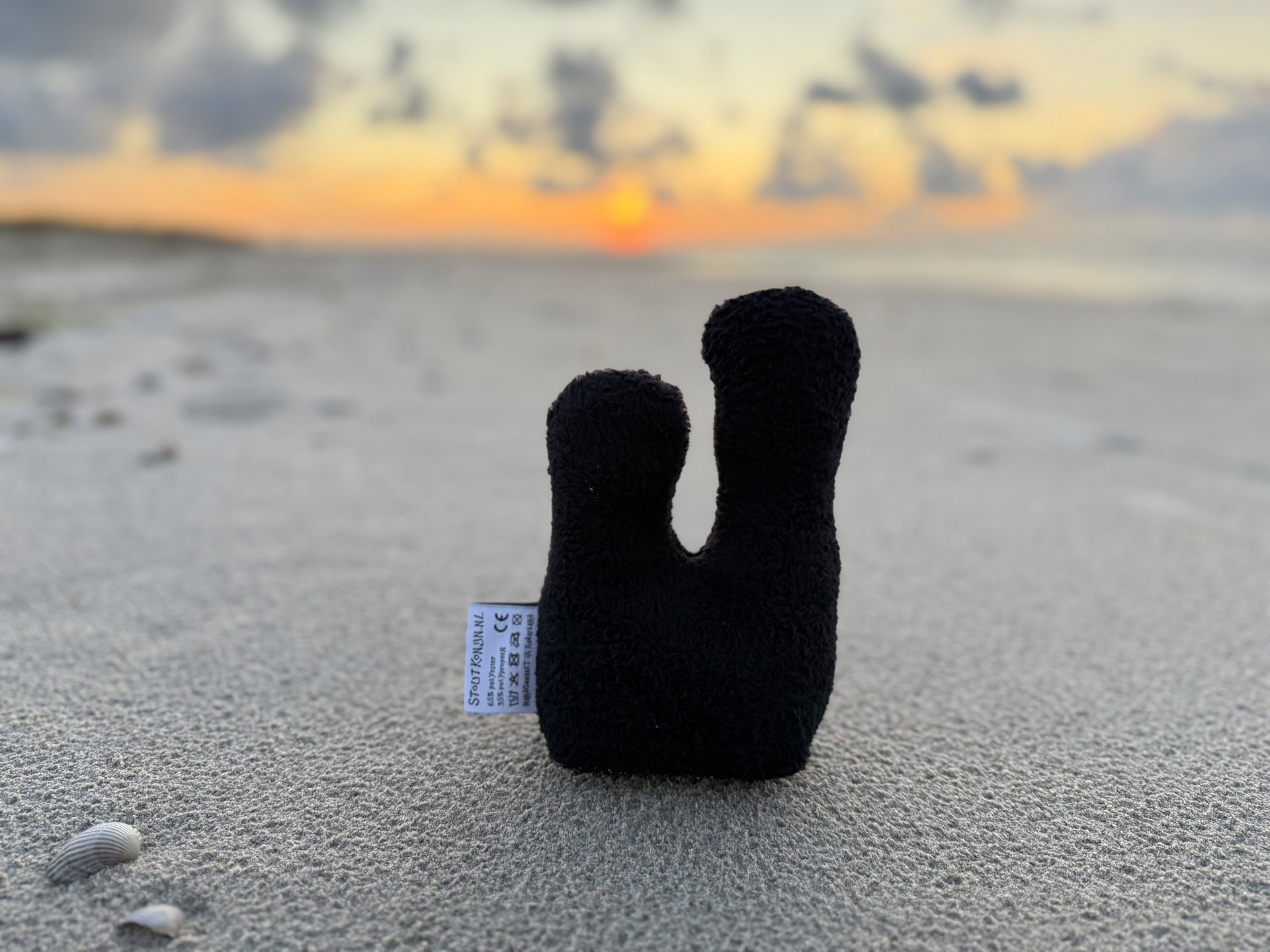 Stout Konijn knuffeltje (15cm) - Afbeelding 4